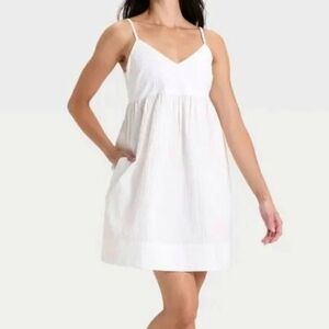 Elegant White Summer Dress